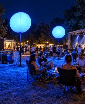 RGBW LED Balloon Light Towers