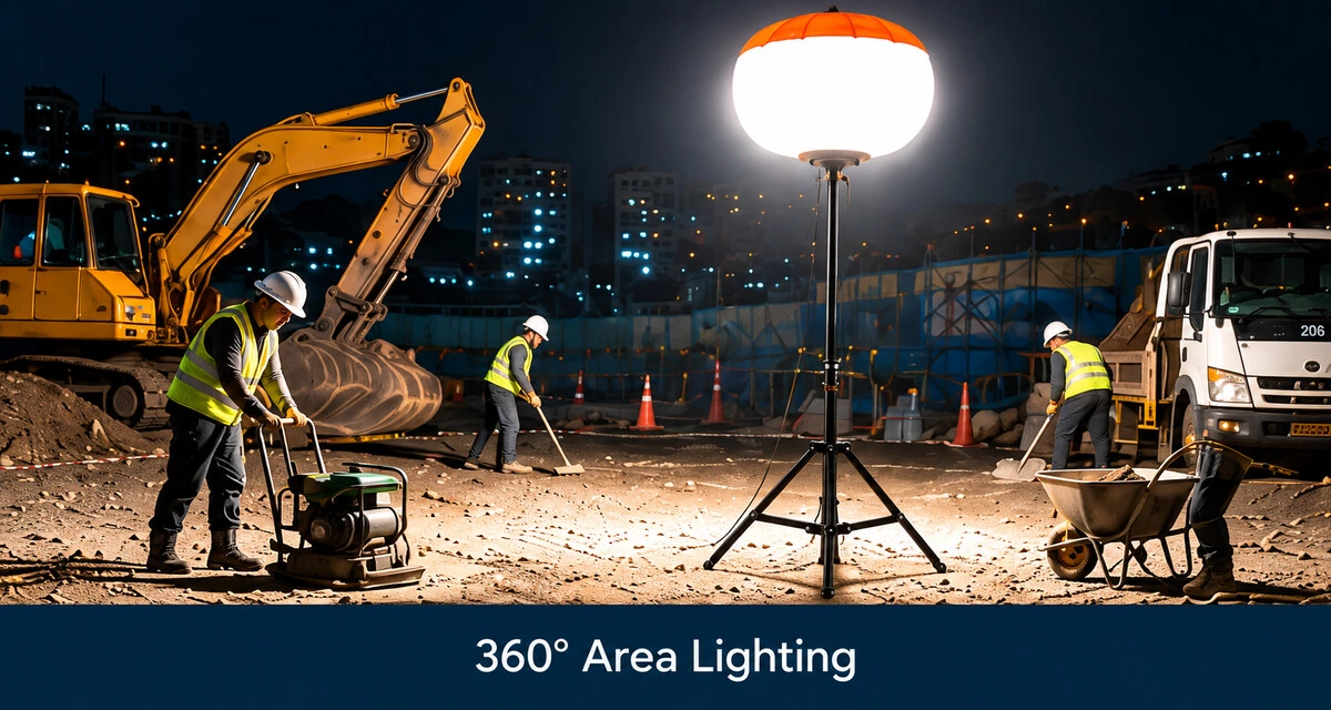 Tripod LED Balloon Light Towers