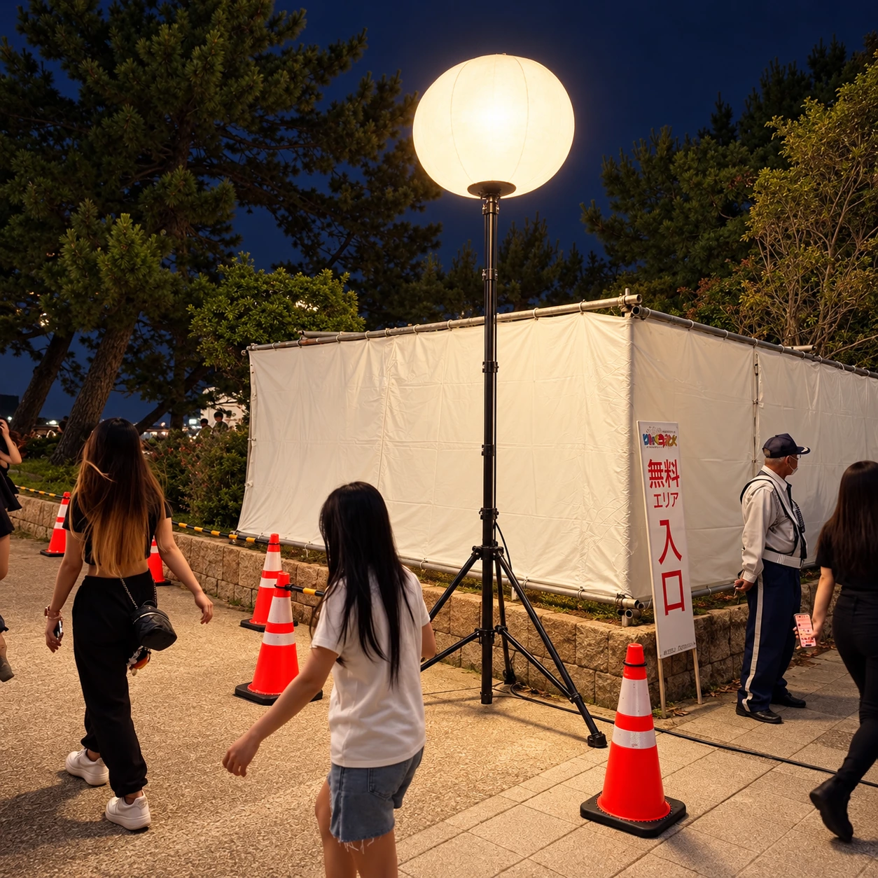 Event Entrances and Walkways