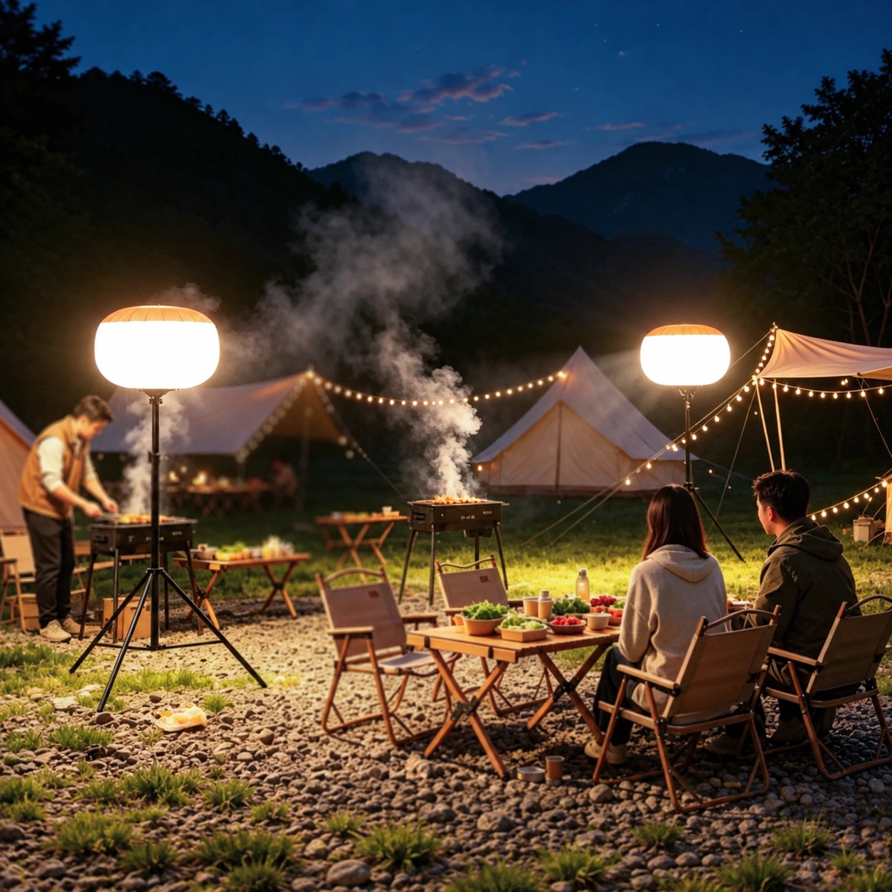 Camping and Outdoor Dining
