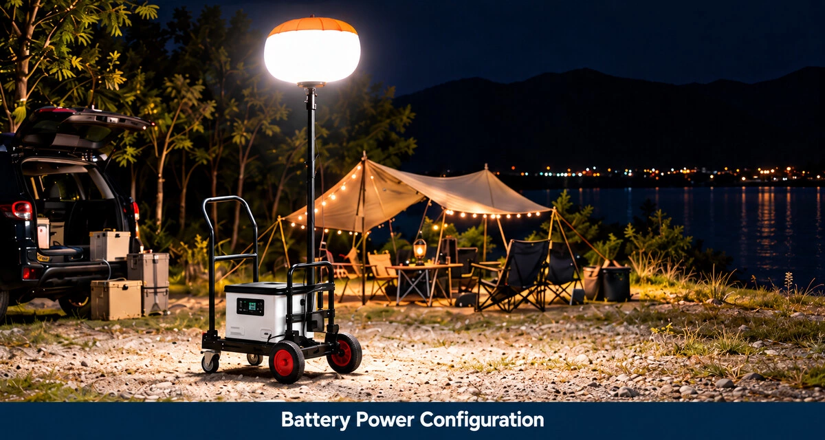 Mobile LED Balloon Light Towers